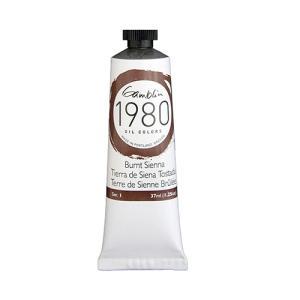 Gamblin 1980 Oil Colors – (1.25oz/37ml) Burnt Sienna