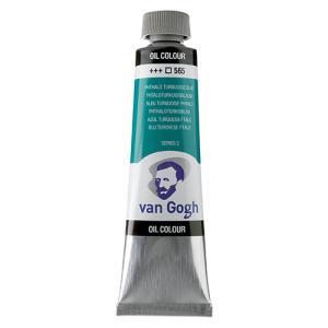 Royal Talens Van Gogh Oil Colour - (1.4oz/40ml) Phthalo Turquoise Blue