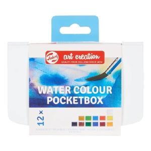 Royal Talens Art Creation Watercolor Pocket Box Set - 12xPans  22112M