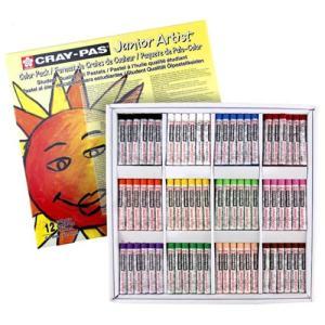 Sakura Cray-Pas Junior Artist Oil Pastel Classpack - (432 Pack) 12 Colors
