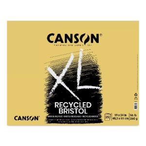 Canson XL Recycled Bristol Pad 19" x 24" - (25 Sheets, 96lb)