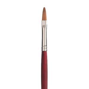 Princeton Velvetouch Series 3900 Synthetic Brush - Long Handle Filbert 6   PRN3900FB6