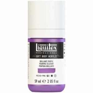 Liquitex Professional Soft Body Acrylic Paint - (2oz/59ml) Brilliant Purple