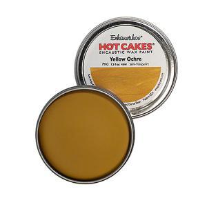 Enkaustikos Hot Cakes Encaustic Wax Paint - (1.5oz/45ml) Yellow Ochre
