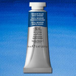 Winsor & Newton Professional Water Colour – (.47oz/14ml) Winsor Blue (Red Shade)