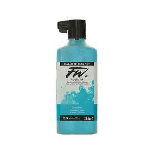 Daler Rowney FW Acrylic Artists Ink - (6oz bottle)-Turquoise 145