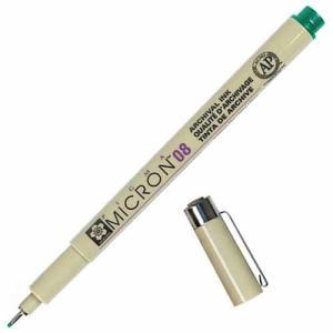 Sakura Pigma Micron Pen - Green, 08