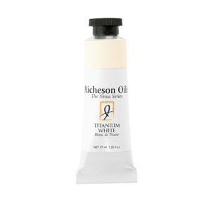 Richeson Shiva Series Oil Paint - (1.25oz/37ml) Titanium White