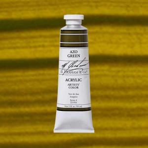 M. Graham & Co. Acrylic Paint - (2oz/60ml) Azo Green
