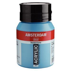 Royal Talens Amsterdam Acrylic Paint - (16.9oz/500ml) King's Blue