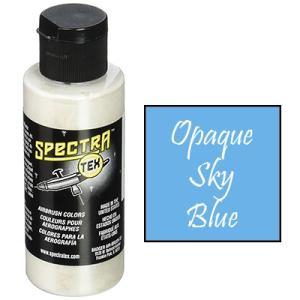 Badger Spectra-Tex Opaque Sky Blue Airbrush Paint (2 ounces)