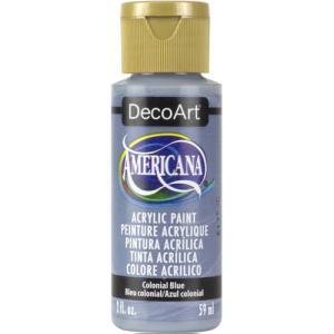 DecoArt Americana Acrylic Paint - (2oz/59ml) Colonial Blue