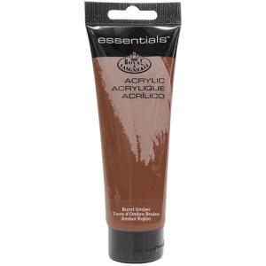 Royal Langnickel Essentials Acrylic Paint - (4oz/120ml) Burnt Umber