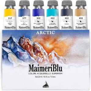 MaimeriBlu Arctic Thematic Watercolor Set  6ct 12ml  M1698051