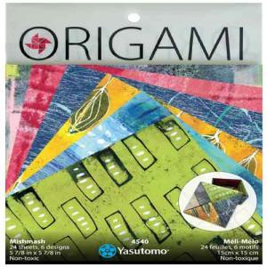 Yasutomo Mishmash Origami Paper 5 7/8"- (24 Sheets)