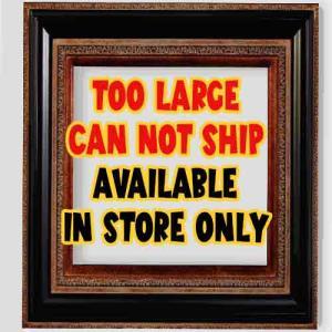Series 446 Black Antique Gold Gallery Deluxe Frame - IN STORE PICK UP ONLY- CAN NOT SHIP - 30" x 40"