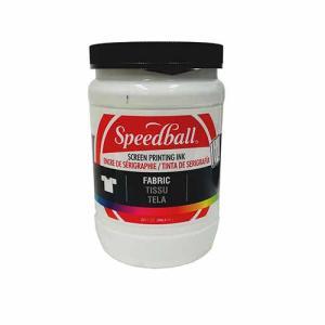 Speedball White Waterbased  Textile Ink-32oz