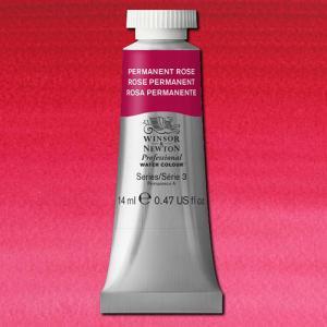 Winsor & Newton Professional Water Colour – (.47oz/14ml) Permanent Rose