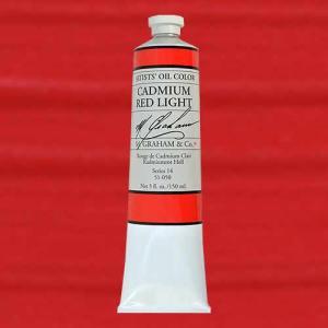 M. Graham & Co. Oil Paint - (5oz/150ml) Cadmium Red Light