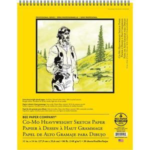 Bee Paper Co-Mo Heavyweight Sketch Paper Pad 11" x 14" - (30 Sheets, 86lb)