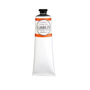 Gamblin Artist’s Oil Colors – (5.07oz/150ml) Cadmium Orange Deep