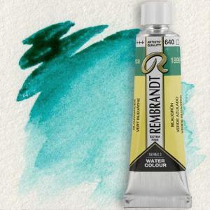 Royal Talens Rembrandt Watercolour - (0.3oz/10ml) Bluish Green