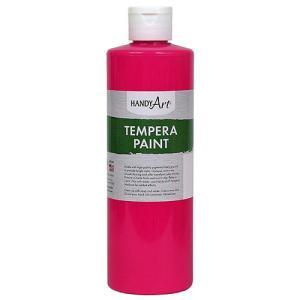 Handy Art Tempera Paint - (16oz/473ml) Fluorescent Magenta