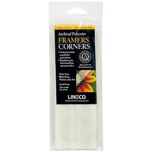 Lineco Archival Polyester Photo Corners - (240 Pack) 1.375"