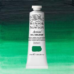 Winsor & Newton Artists' Oil Colour Paint - (1.25oz/37ml) Winsor Green Yellow Shade