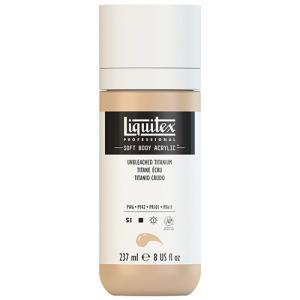 Liquitex Professional Soft Body Acrylic Paint - (8oz/237ml) Unbleached Titanium