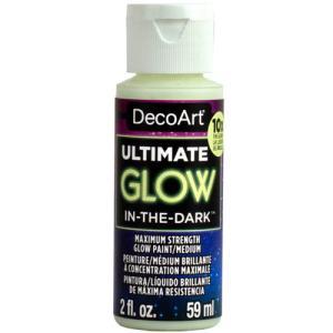 DecoArt Ultimate Glow-in-the-Dark Acrylic Paint - (2oz/59ml)