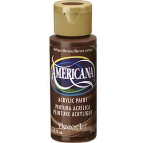 DecoArt Americana Acrylic Paint - (2oz/59ml) Antique Maroon