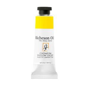 Richeson Shiva Series Oil Paint - (1.25oz/37ml) Cadmium Yellow Light