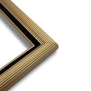 Narrow Gold with Black Liner – 11″ x 14″