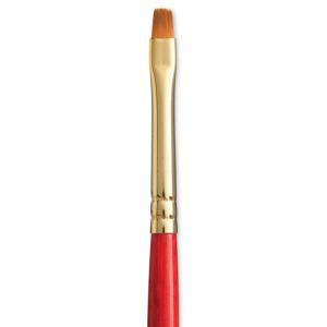 Princeton Heritage Series 4000 Synthetic Sable Brush - Long Handle Bright 1   PRN4000B1