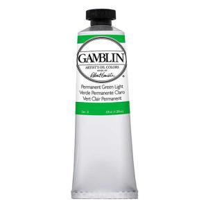 Gamblin Artist’s Oil Colors – (1.25oz/37ml) Permanent Green Light