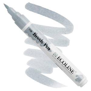 Royal Talens Ecoline Water Colour Brush Pen - Cold Grey Light