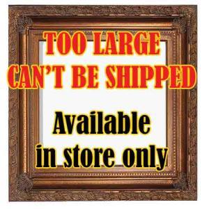 Series 9202 Dark Gold Ornate Frame  - IN STORE PICK UP ONLY- CAN NOT SHIP - 36" x 48"