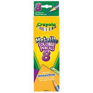 Crayola Colored Pencils - (8 Pack) Metallic
