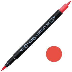 Lyra Aqua Brush Duo Marker Permanent Red  LYL6520020