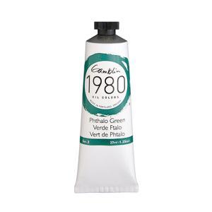 Gamblin 1980 Oil Colors – (1.25oz/37ml) Phthalo Green