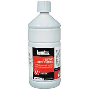 Liquitex Varnish - (32oz/946ml) Soluvar Matte Varnish