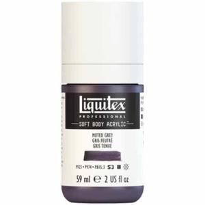Liquitex Professional Soft Body Acrylic Paint - (2oz/59ml) Muted Grey