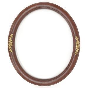 Closeout Oval Frame Gold with Gold Rose Accents - 22" x 28"