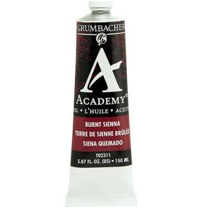 Grumbacher Academy Oil Paint - (5oz/150ml) Burnt Sienna