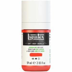 Liquitex Professional Soft Body Acrylic Paint - (2oz/59ml) Cadmium-Free Red Light
