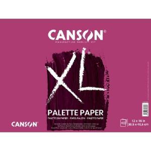 Canson XL Disposable Palette Paper Pad 12" x 16" - (40 Sheets) CN100510955