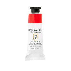 Richeson Shiva Series Oil Paint - (1.25oz/37ml) Cadmium Red Scarlet