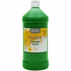 Handy Art Little Masters Tempera Paint - (32oz/946ml) Green