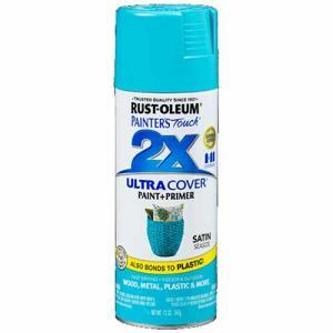 2x Ultra Cover 12oz Satin Spray- Seaside
